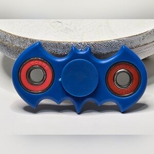 Blue Bat- Shaped Fidget Spinner [ Read Details ]